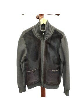 Louis Vuitton Jacket Knit Wool Brown